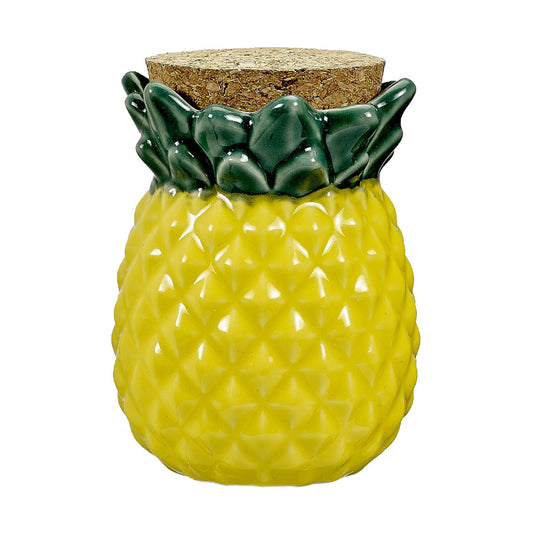Fashioncraft Pineapple Ceramic Shash Jar