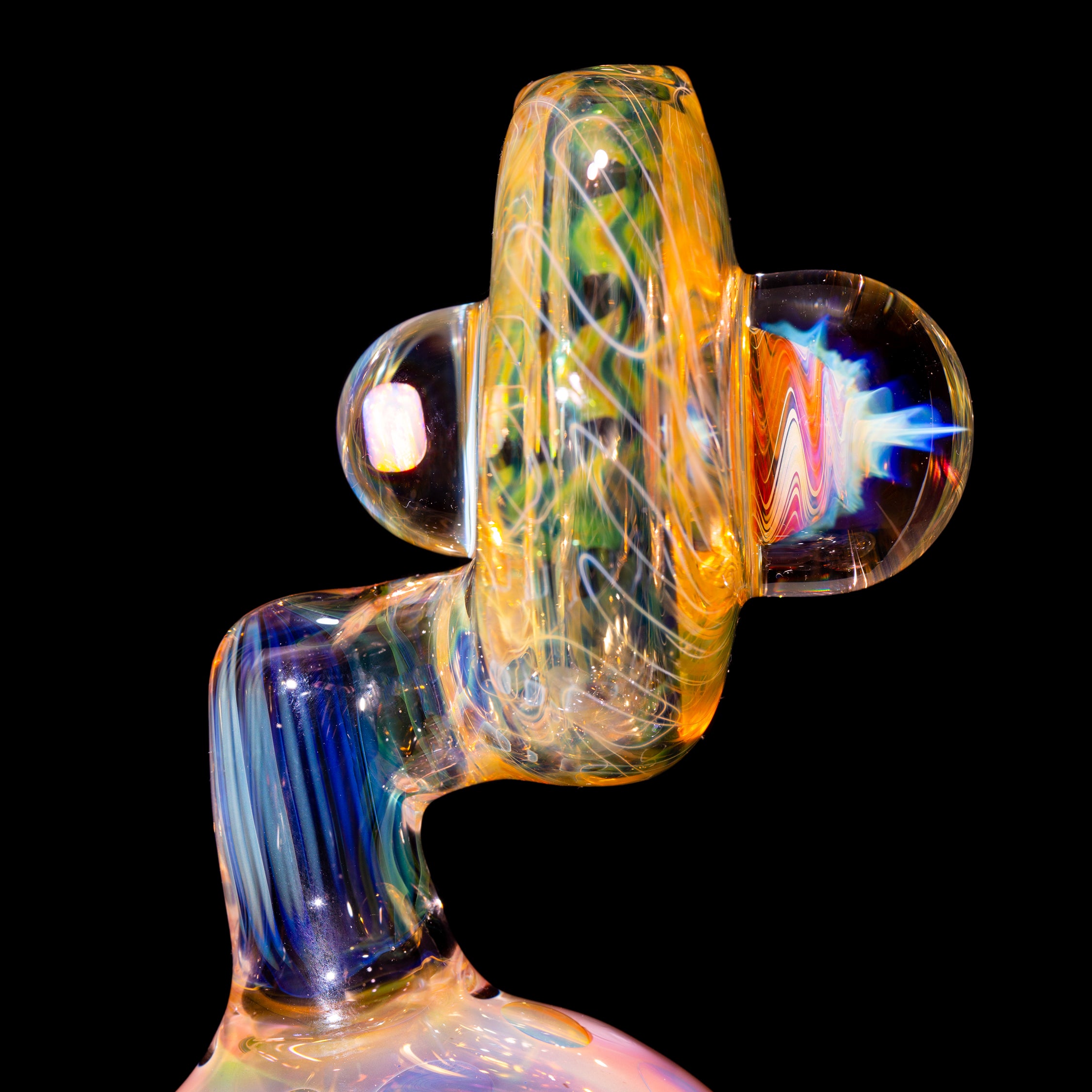 B Money Glass Pushcycler Flower Bubbler