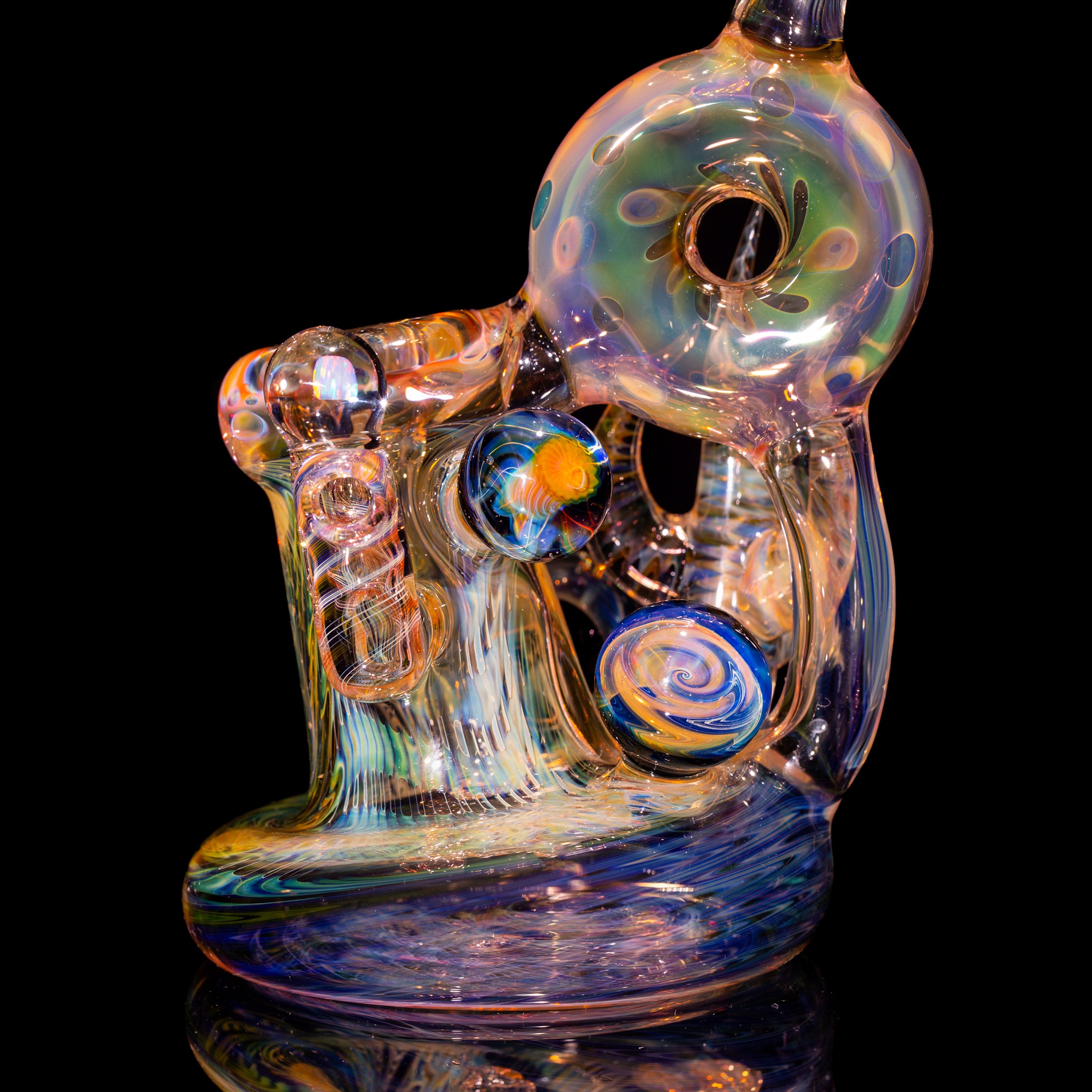 B Money Glass Pushcycler Flower Bubbler