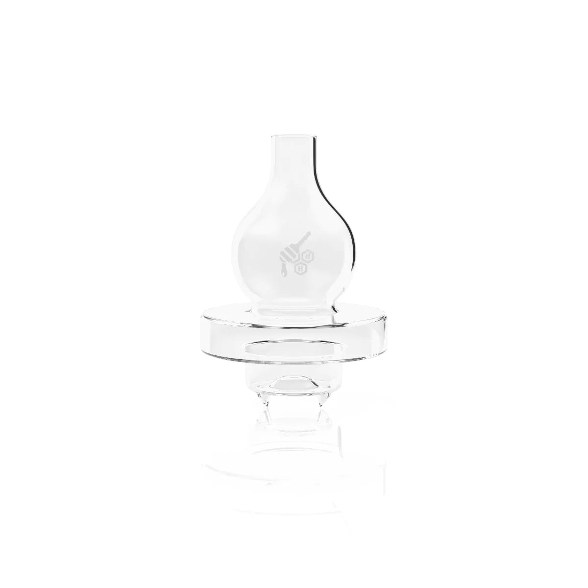 Honeybee Herb Quartz Dual Cap Spinner/Bubble