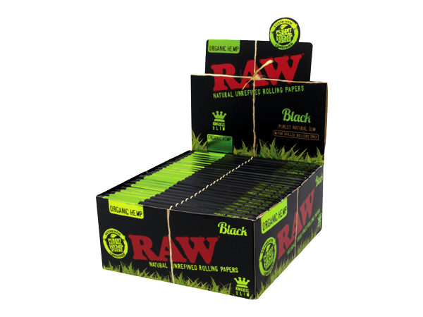 RAW Black Organic Rolling Papers