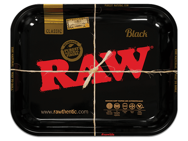 RAW Black Rolling Tray