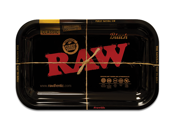 RAW Black Rolling Tray