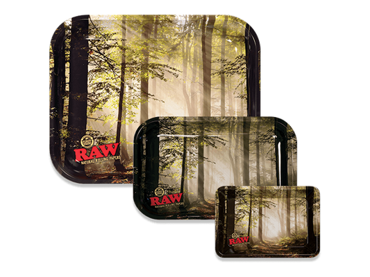 RAW Smokey Forest Rolling Trays