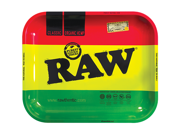 RAW Rasta Rolling Tray