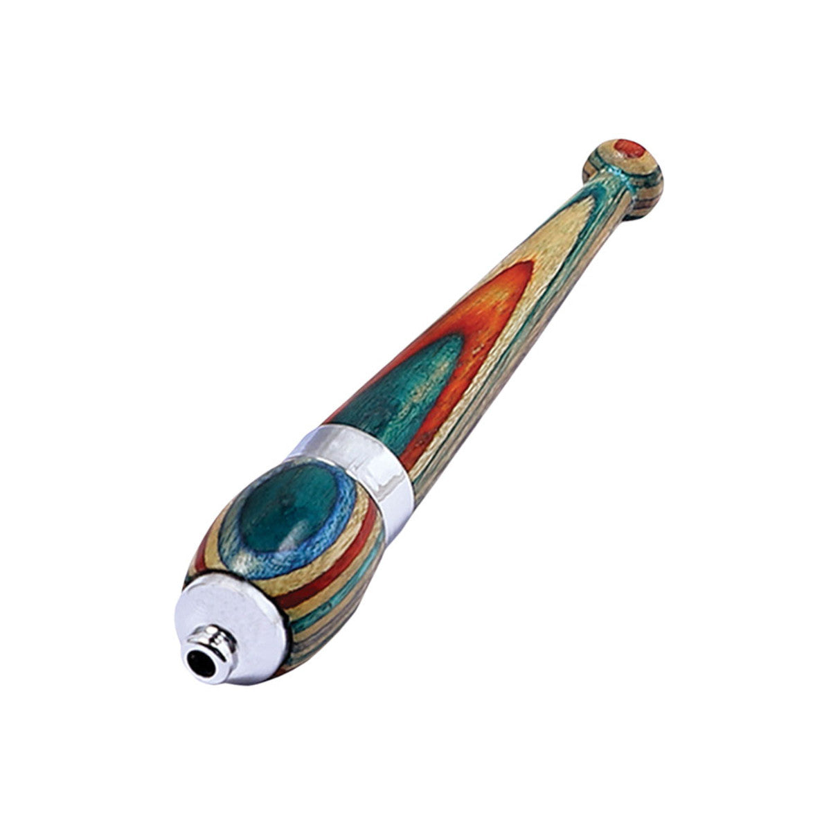 AFG Distribution Rainbow Wood Zeppelin One Hitter w/ Chrome Accent