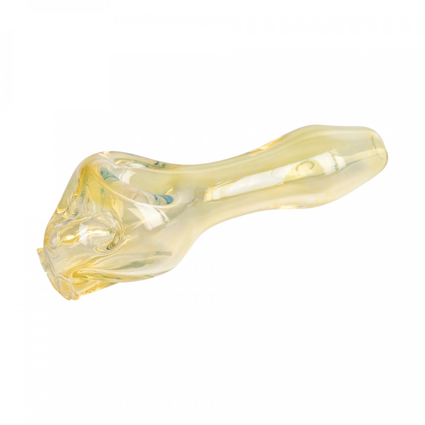 Red Eye Glass Skull Hand Pipe