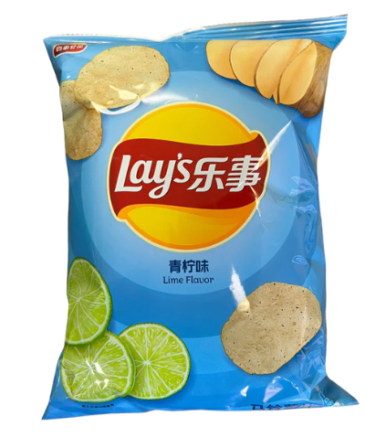 Exotic Lays Potato Lime Flavored