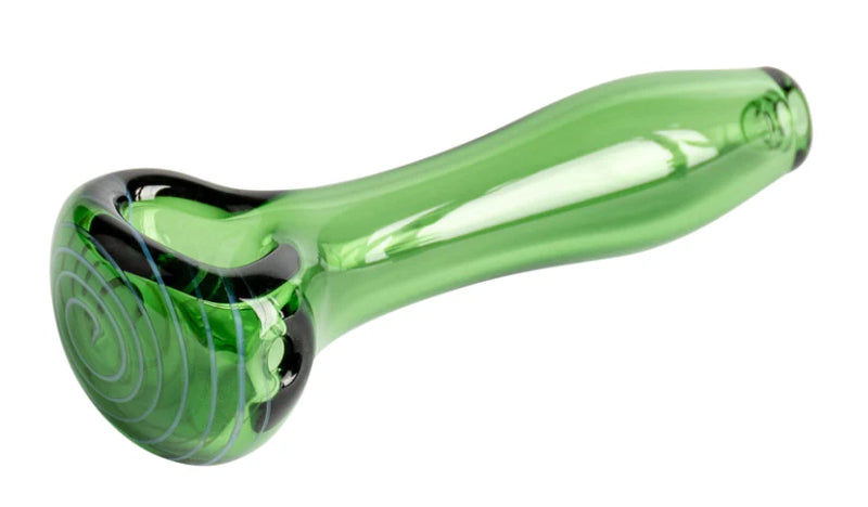 Red Eye Glass Econo Swirl Hand Pipe