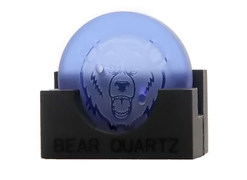 Bear Quartz V2 Spinner Disk Carb Cap Set