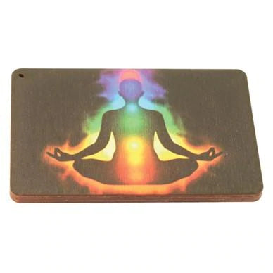 Wooden Square Chakra Stick Incense Holder