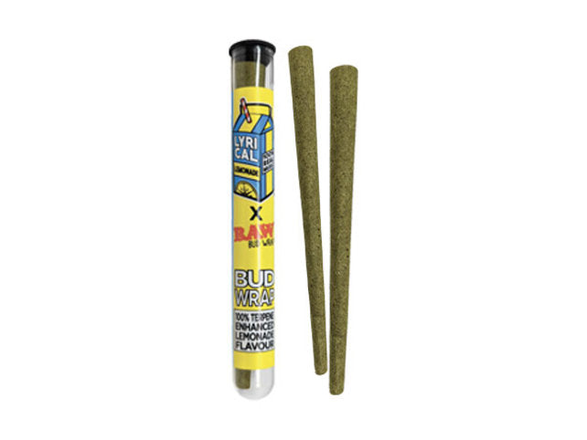 RAW x Lyrical Lemonade Terpene Enhanced Bud Wraps