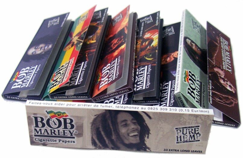 Bob Marley Pure Hemp Extra Long King Size Rolling Paper