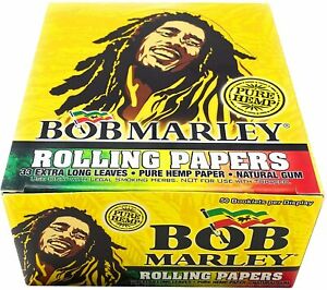 Bob Marley Pure Hemp Extra Long King Size Rolling Paper