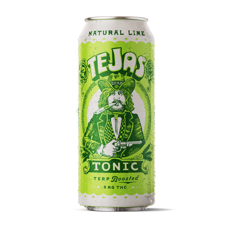 Tejas Tonic Terpene Infused Natural Lime Tonic Water