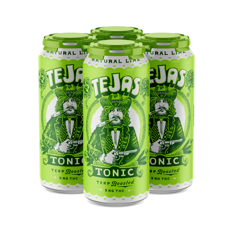 Tejas Tonic Terpene Infused Natural Lime Tonic Water