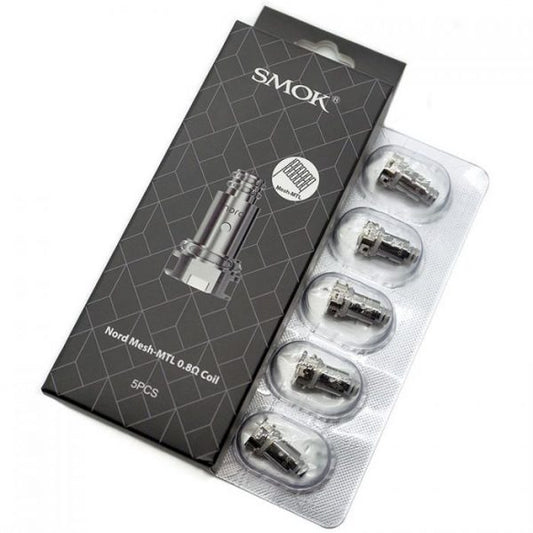 SMOK Nord Mesh MTL 0.8ohm Coils 5pcs