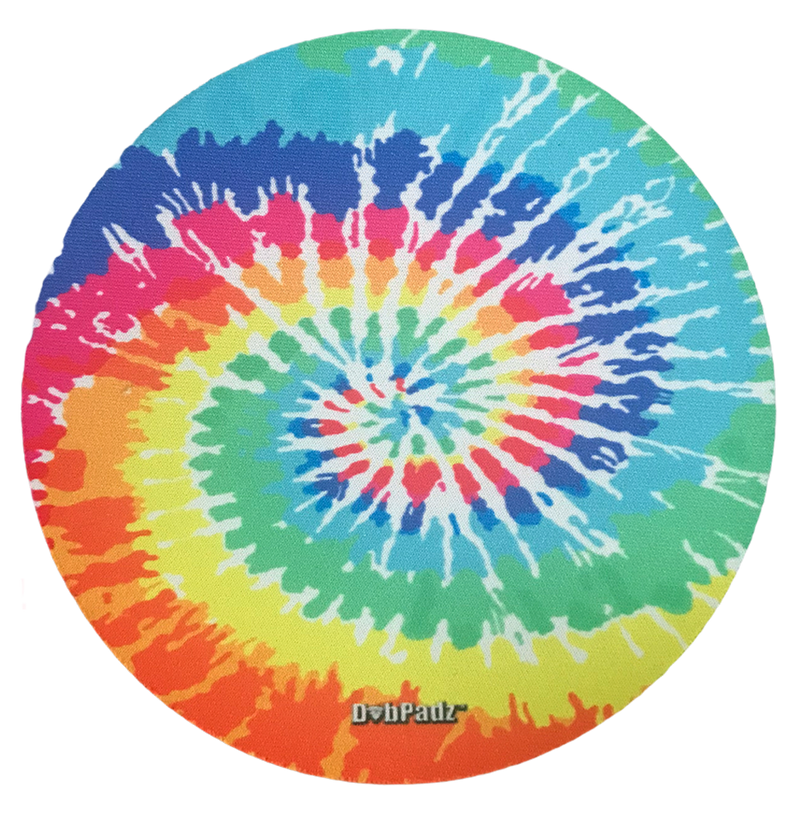 DabPadz Tie Dye Rubber Dab Mat