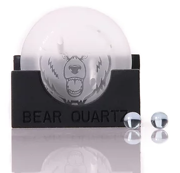 Bear Quartz V2 Spinner Disk Carb Cap Set