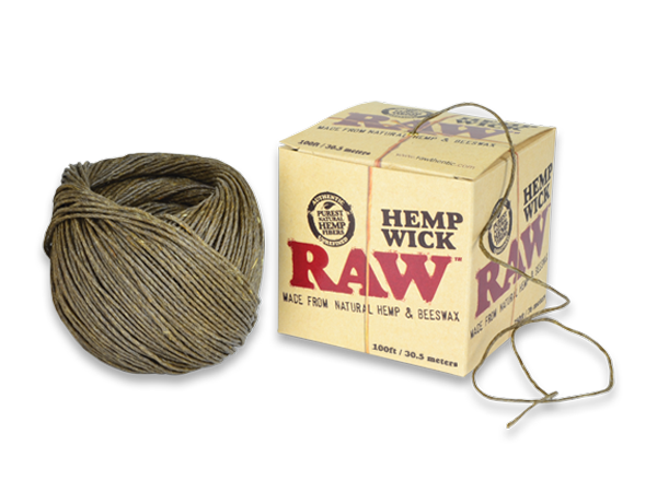 RAW Hemp Wick