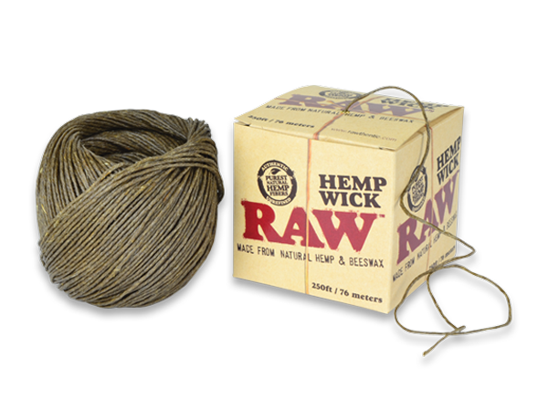 RAW Hemp Wick